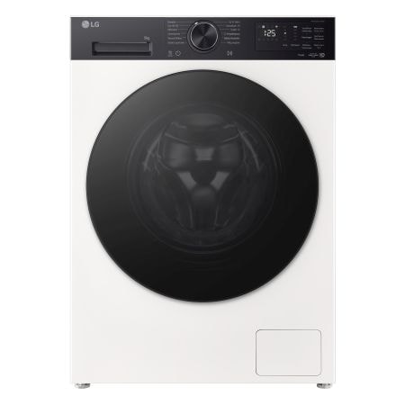Lavatrice Slim 9kg Next AI DD™ | Serie X5 Classe A-30% | 1200 giri, Wi-Fi, AI Wash, Vapore, TurboWash | Ivory white - F2NX50S9TKB | LG IT