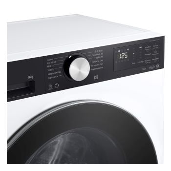 Dettagli comandi frontali lavatrice lavatrice LG F2NX50S9TKC Slim 9kg Serie X5 Classe A