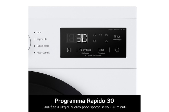 Caratteristica Programma Rapido 30
