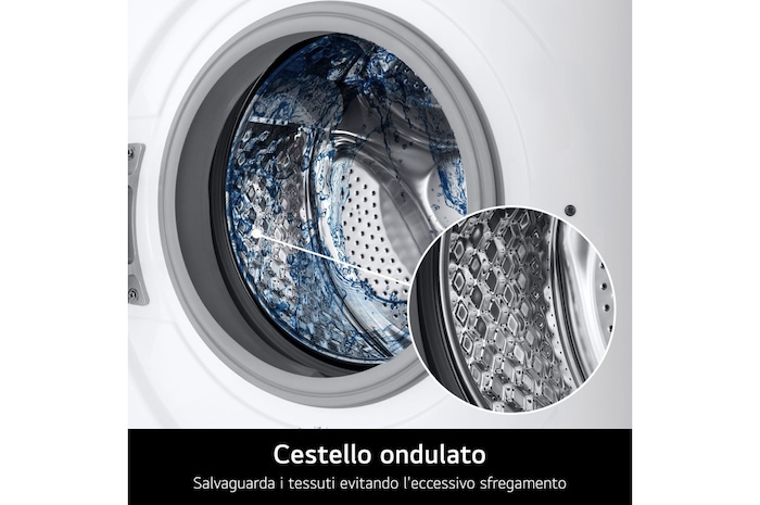 Caratteristica Cestello ondulato