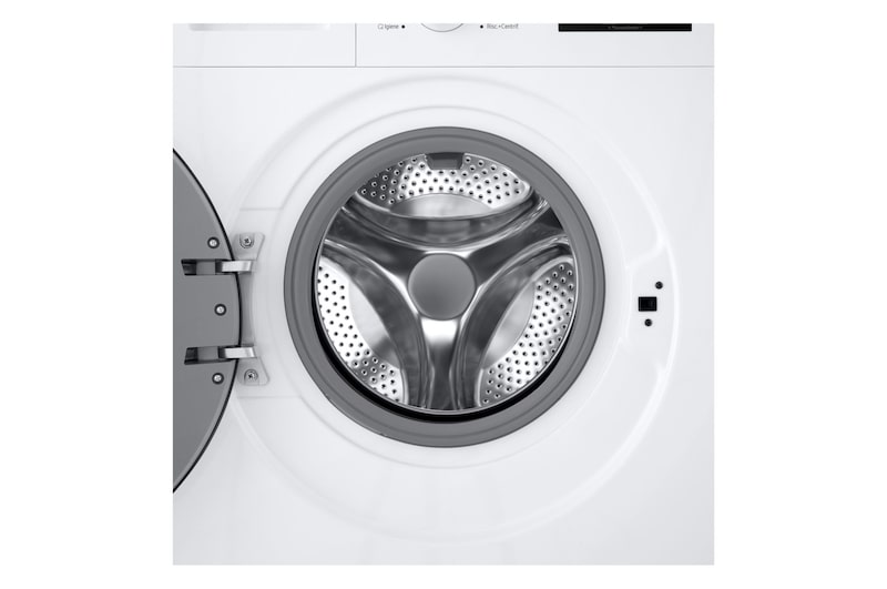 Vista ravvicinata del cestello frontale