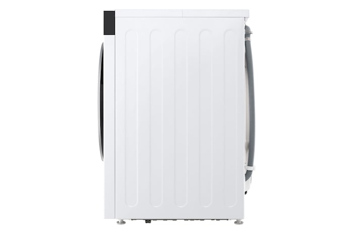 vista laterale lavatrice LG F4NX5009TKC