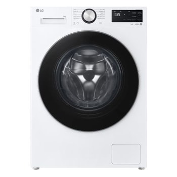Immagine frontale della lavatrice LG F4NX5009TLC smart 9kg Serie X5 Classe A-40%