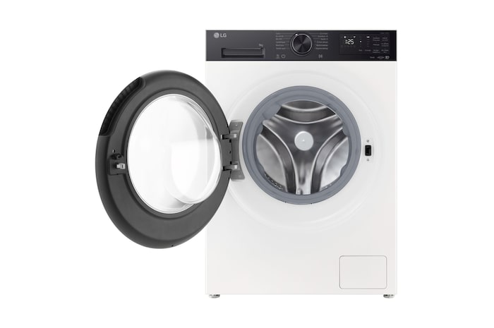 Foto frontale lavatrice F4NX5011THB aperta