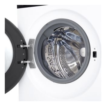 Interno del cestello in acciaio inox Lavatrice LG F4NX5011TKC