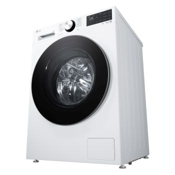 Immagine con vista in diagonale dal basso Immagine della lavatrice LG F4NX5011TLC