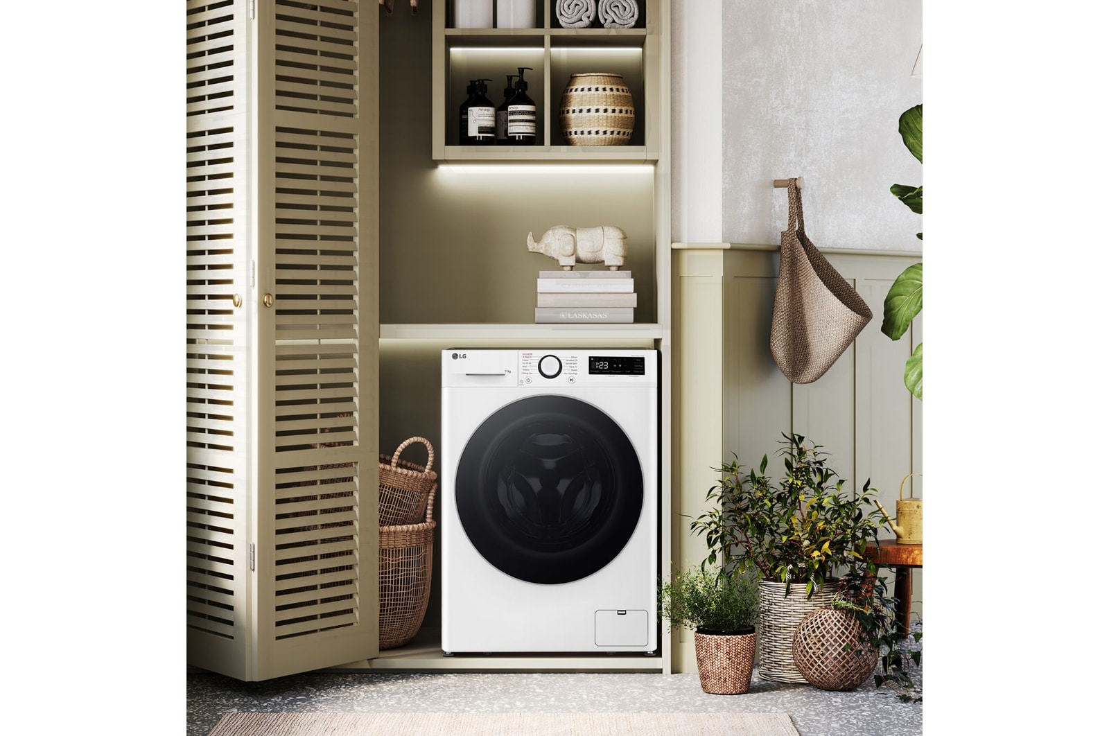 LG Offerta Kit Esclusivo: Lavatrice 9kg AI DD™ Serie R3 Classe A-10% + Asciugatrice 9kg Pompa di calore DUAL Inverter classe A+++, F4R3009NNWB.RH90V9