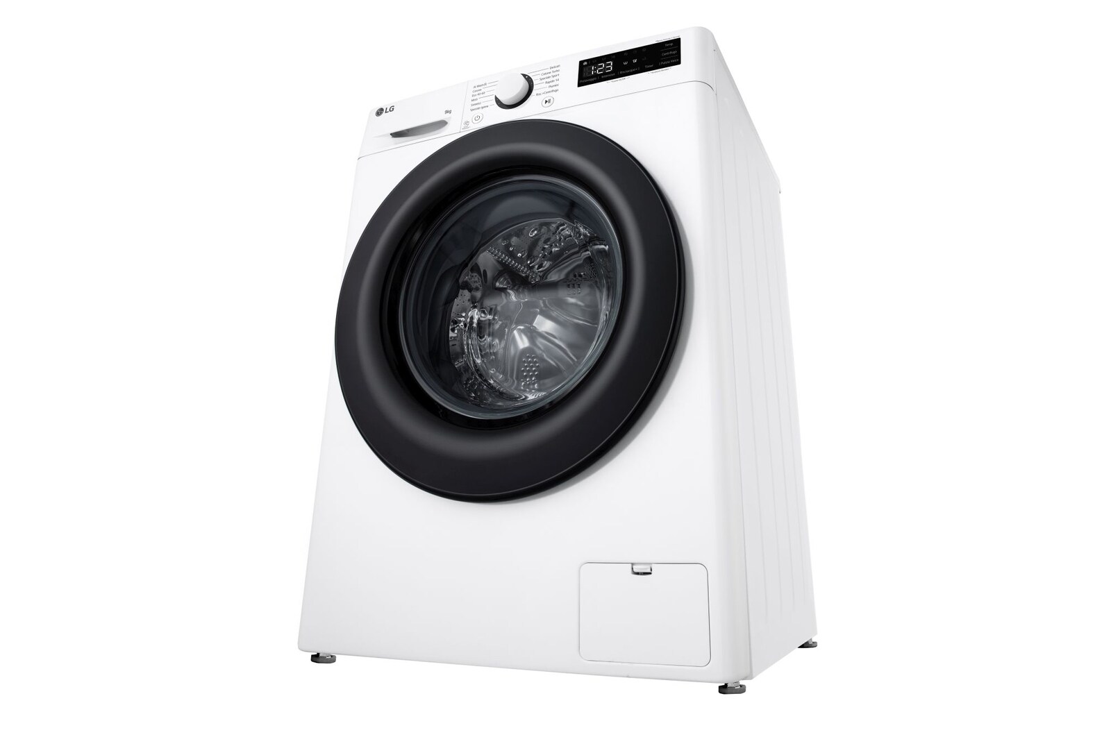 LG Lavatrice 9kg AI DD™ | Serie R3 Classe A-10% | 1400 giri, Lavaggio con AI, Smart Diagnosis, Motore Direct Drive | White, F4R3009NNWB.ABWQPIS