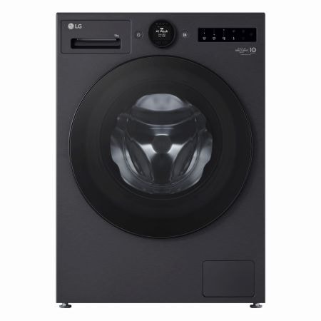 Lavatrice 9kg Next AI DD™ | Serie X7 Classe A-40% | 1400 giri, Easy Circle Control, Wi-Fi, AI Wash, Vapore, TurboWash | Black - F4X7009TBB | LG IT