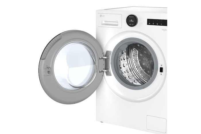 Dettaglio dell'oblò aperto