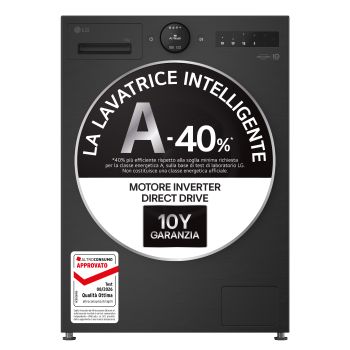 Classe A-40% e garanzia della Lavatrice LG F4X7013TBB