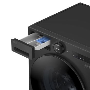 Dettaglio del cassetto del detersivo