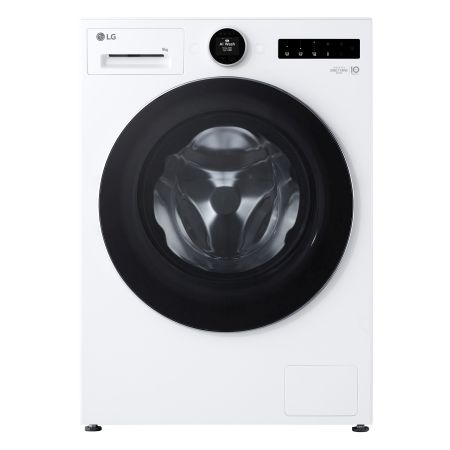 Lavatrice 9kg Next AI DD™ | Serie X9 Classe A-60% | 1400 giri, Easy Circle Control, Wi-Fi, AI Wash, Vapore antipiega | White - F4X9009TLCE | LG IT