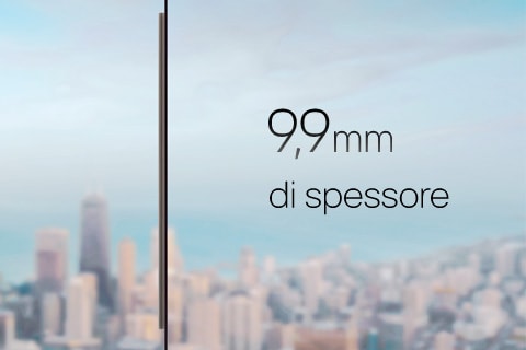 Caratteristica 9,9 mm di spessore