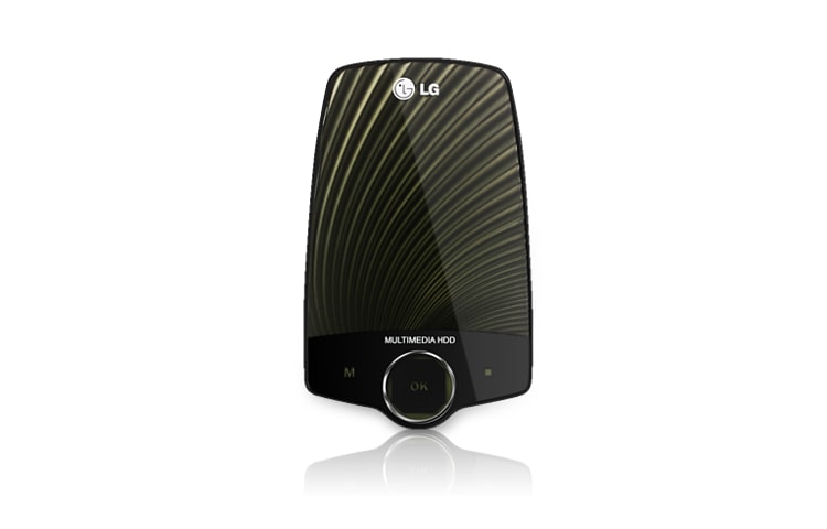 Vista frontale di Hard Disk Esterno Multimediale Slim 500GB XF1