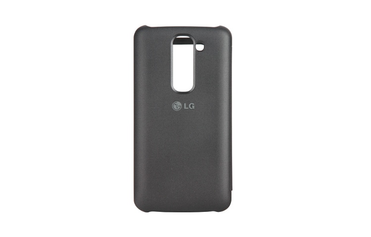 LG Custodia QuickWindow™ per proteggere LG G2 mini. Disponibile in nero, argento e rosso., CCF-370