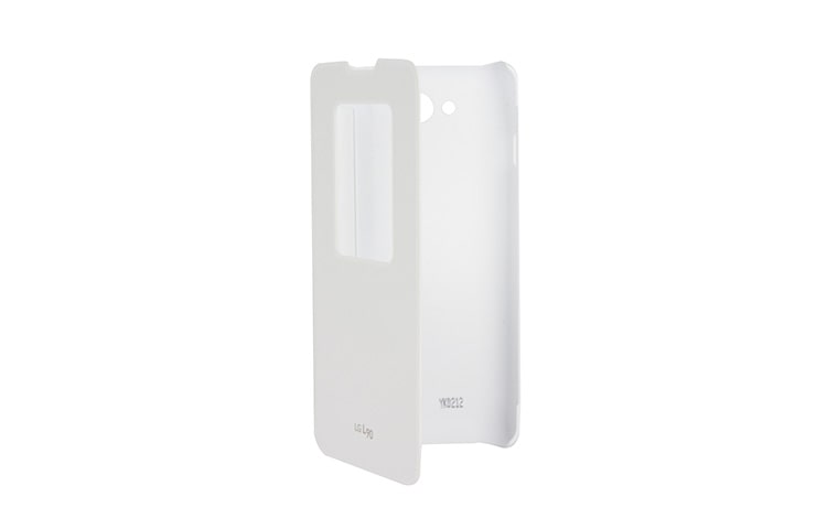 LG Custodia QuickWindow™ per proteggere LG L90. Disponibile in bianco e nero. , CCF-380