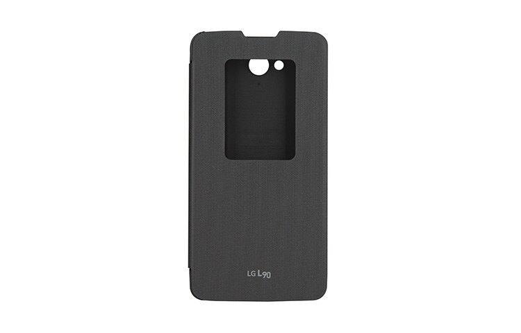 LG Custodia QuickWindow™ per proteggere LG L90. Disponibile in bianco e nero. , CCF-380