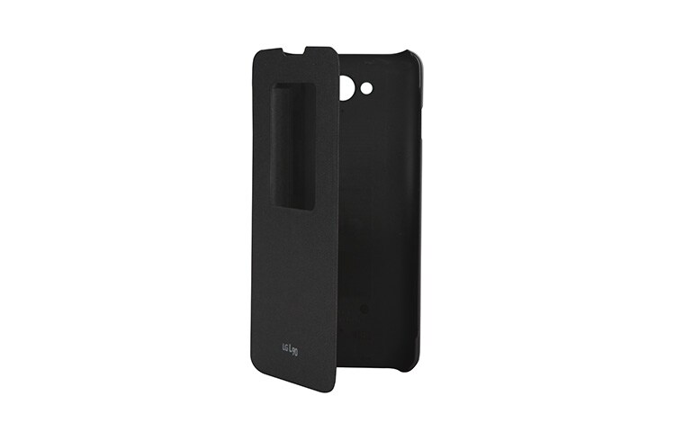 LG Custodia QuickWindow™ per proteggere LG L90. Disponibile in bianco e nero. , CCF-380