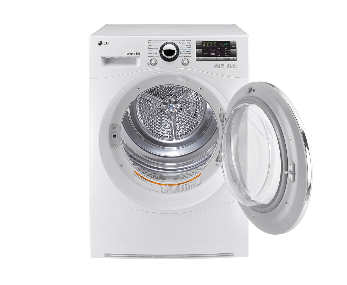 LG Asciugatrice pompa di calore 8Kg in classe A++ e classe di condensazione A., RC8055AH2Z