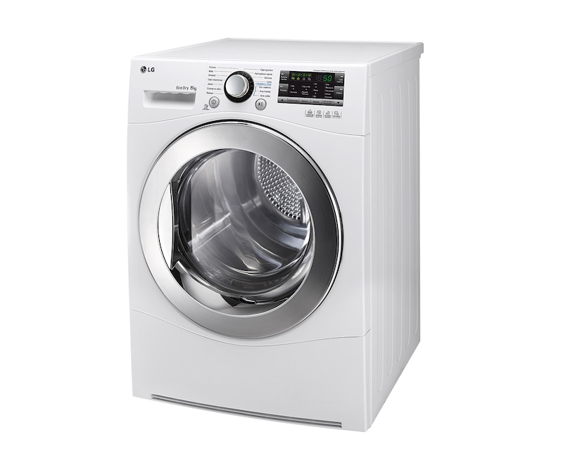 LG Asciugatrice pompa di calore 8Kg in classe A++ e classe di condensazione A., RC8055AH2Z