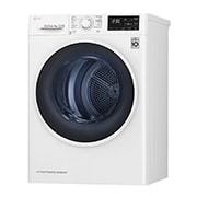 LG Asciugatrice 8kg Pompa di calore DUAL Inverter | Serie U2 Classe A+++ | Eco Hybrid, Condensatore autopulente, Wi-Fi, RC80U2AV4D