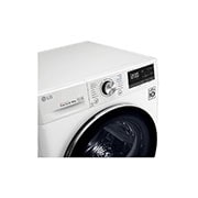 LG Asciugatrice 8kg Pompa di calore DUAL Inverter | Serie V9 Classe A+++ -10% | Eco Hybrid, Condensatore autopulente, Wi-Fi, RC80V9AV3W