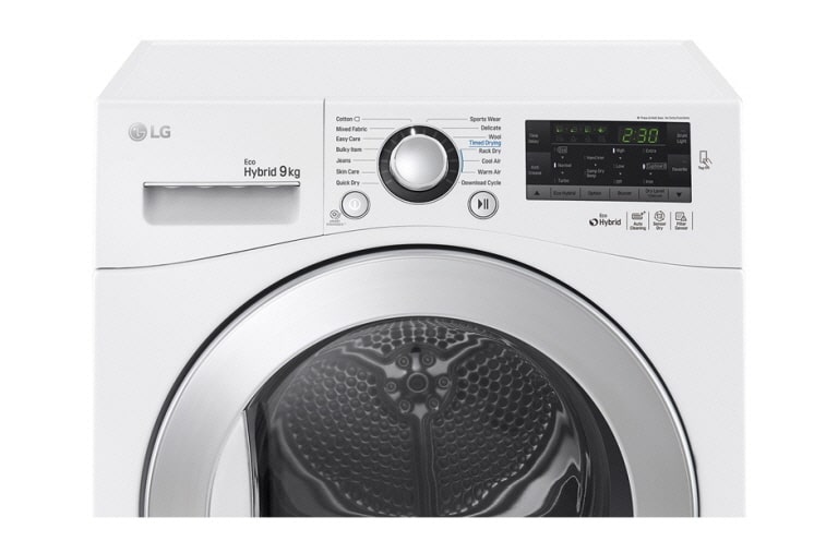LG Asciugatrice Eco Hybrid 9 Kg Classe energetica A++, RC9055AP2F