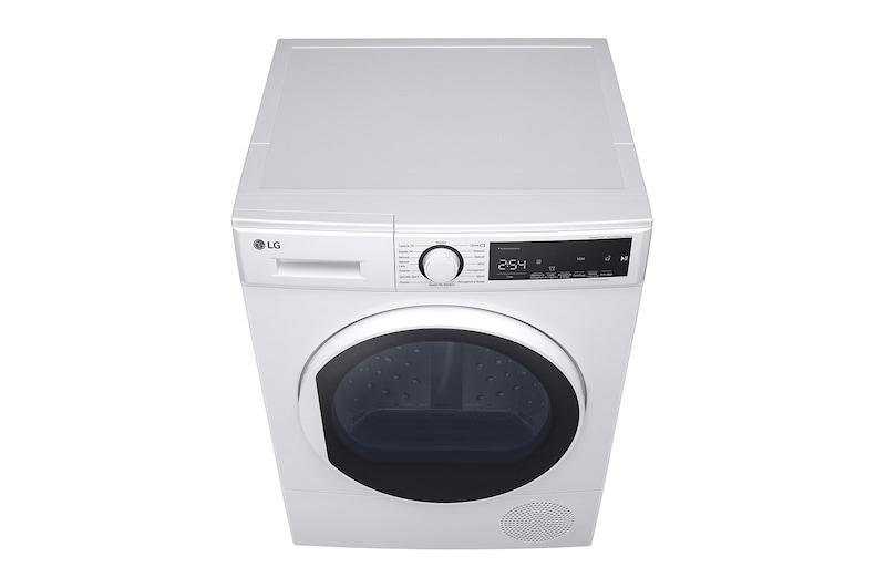LG Asciugatrice 8kg Pompa di calore | Serie M2 Classe A++ | Ciclo igiene, Sensore asciugatura, Refrigerante R290, RH80M2AV6R