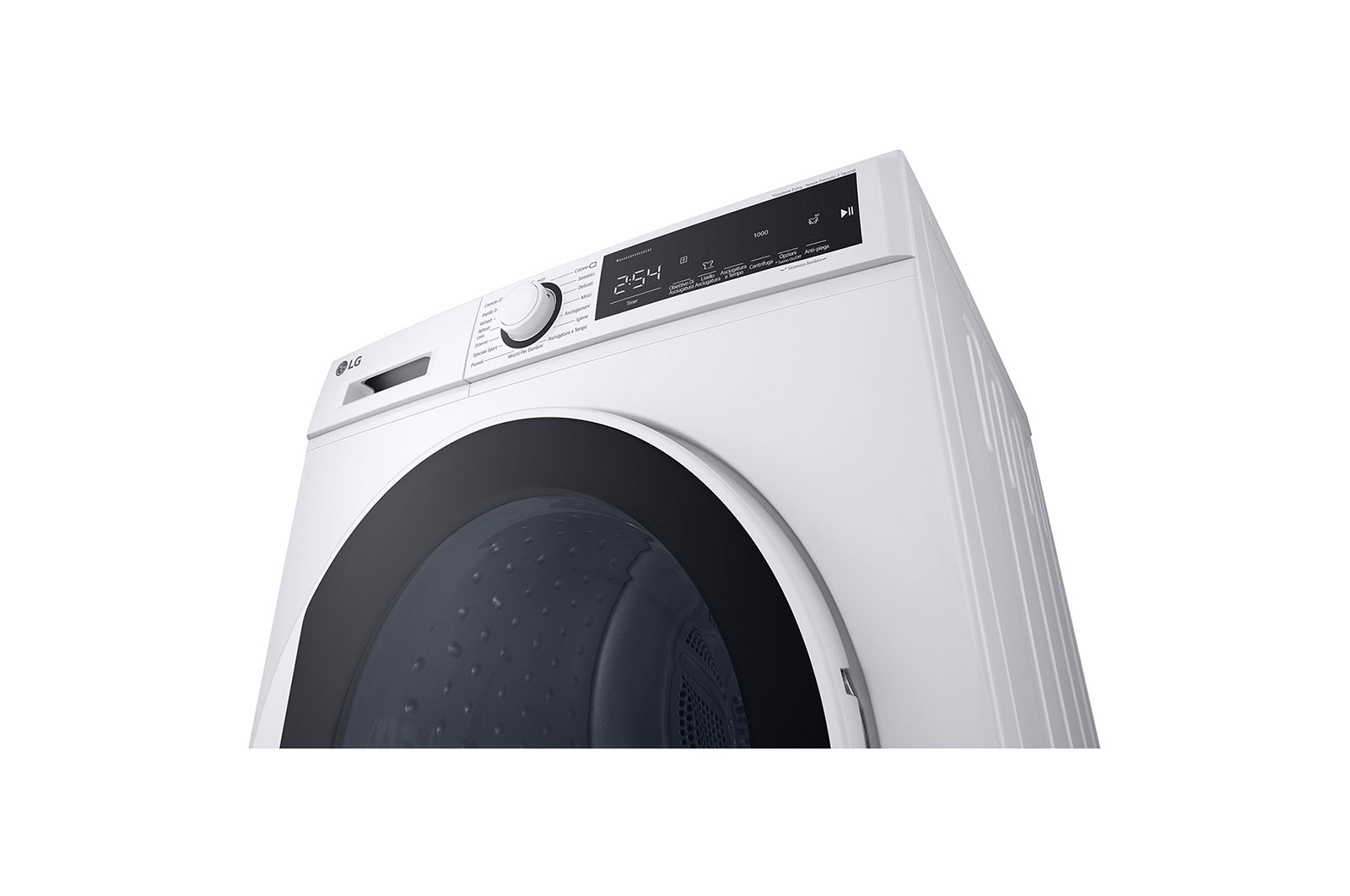 LG Asciugatrice 8kg Pompa di calore | Serie M2 Classe A++ | Ciclo igiene, Sensore asciugatura, Refrigerante R290, RH80M2AV6R