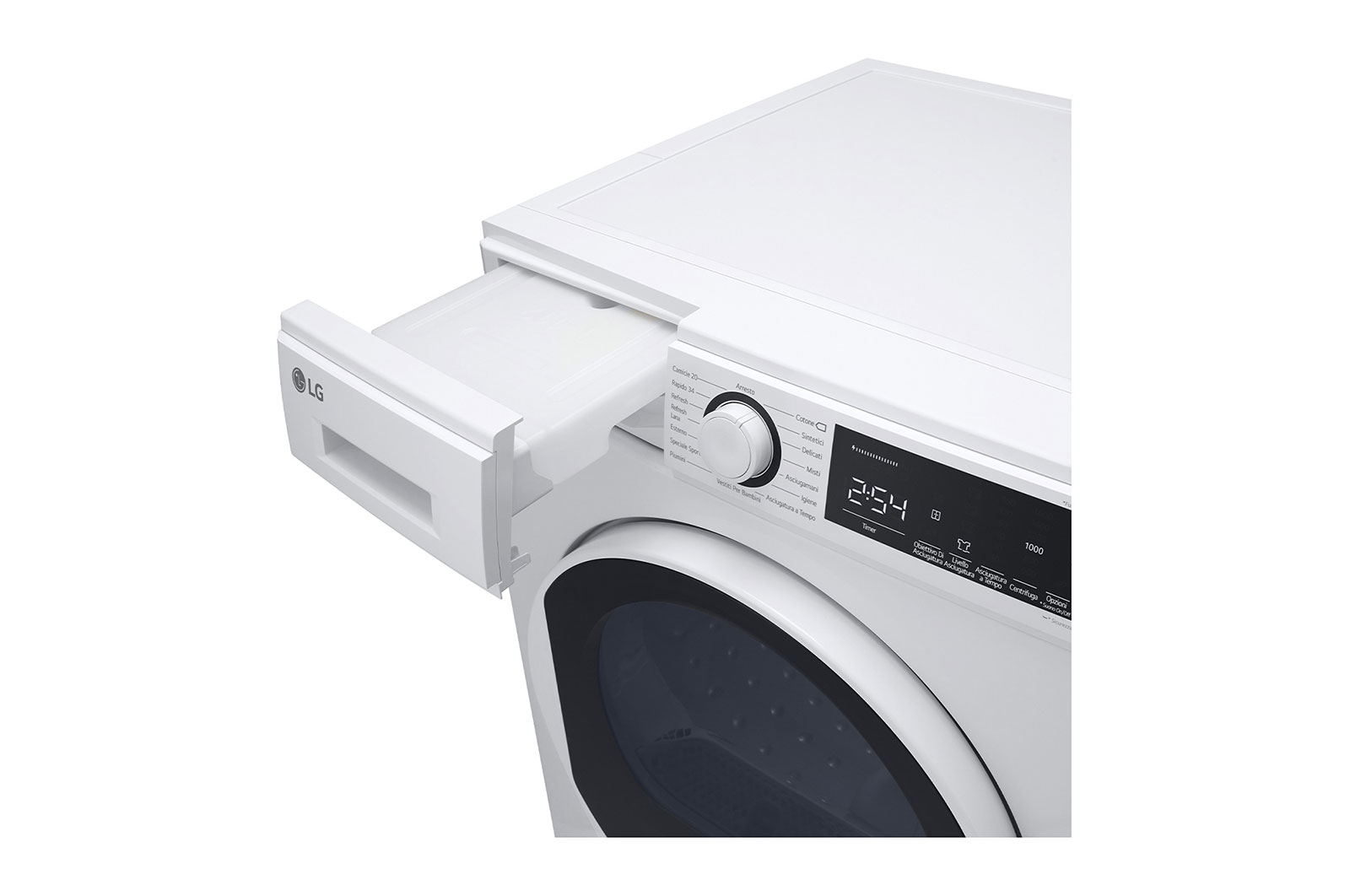 LG OFFERTA Lavatrice + Asciugatrice: Lavatrice 9kg AI DD™ + Asciugatrice 8kg Pompa di calore, F4WV509S0EA.RH80M3