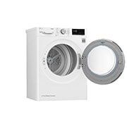LG Asciugatrice 8kg Pompa di calore DUAL Inverter | Serie V3 Classe A++ | Eco Hybrid, Condensatore autopulente, Wi-Fi, RH80V3AV6N