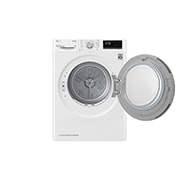 LG Asciugatrice 8kg Pompa di calore DUAL Inverter | Serie V3 Classe A++ | Eco Hybrid, Condensatore autopulente, Wi-Fi, RH80V3AV6N
