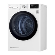LG Asciugatrice 8kg Pompa di calore DUAL Inverter | Serie V3 Classe A++ | Eco Hybrid, Condensatore autopulente, Wi-Fi, RH80V3AV6N