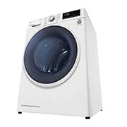 LG Asciugatrice 8kg Pompa di calore DUAL Inverter | Serie V9 Classe A+++ | Eco Hybrid, Condensatore autopulente, Wi-Fi, RH80V9AVHN