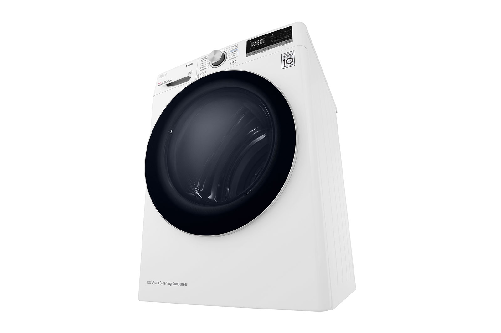 LG Asciugatrice 9kg Pompa di calore DUAL Inverter | Serie V5 Classe A++ | Eco Hybrid, Condensatore autopulente, Wi-Fi, RH90V5AV5N