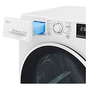 LG Asciugatrice 9kg Pompa di calore DUAL Inverter | Serie V5 Classe A++ | Eco Hybrid, Condensatore autopulente, Wi-Fi, RH90V5AV6Q