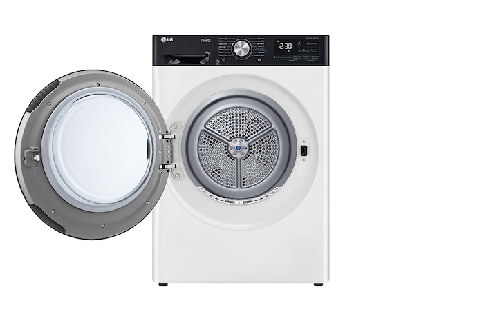 LG Asciugatrice 9kg Pompa di calore DUAL Inverter | Serie V9 Classe C | Eco Hybrid, Condensatore autopulente, Wi-Fi, RH90V9LVEN