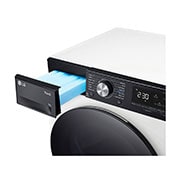 LG Asciugatrice 9kg Pompa di calore DUAL Inverter | Serie V9 Classe A+++ | Eco Hybrid, Condensatore autopulente, Wi-Fi, RH90V9LVEN