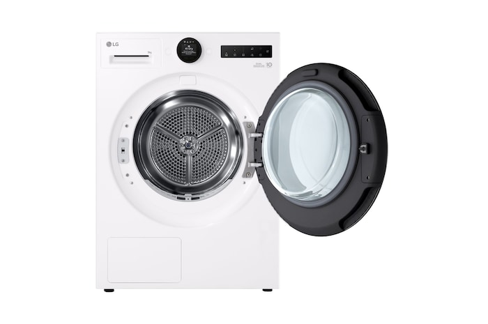 Foto frontale asciugatrice RHX7009TWB aperta