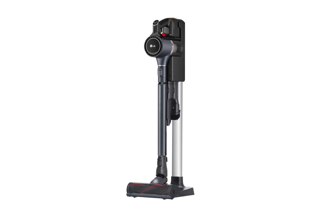 LG CordZero™ A9K Pro | Aspirapolvere Kompressor™ 200 W, 120 min | 3 spazzole + 4 accessori, Wi-Fi | Grigio, A9K-PRO1G