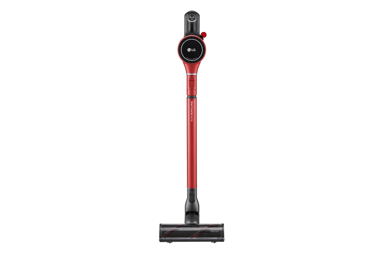 LG CordZero™ A9K Slim | Aspirapolvere Kompressor™ 200 W, 60 min | 2 spazzole + 2 accessori, Wi-Fi | Rosso, A9K-SLIM1R
