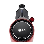 LG CordZero™ A9K Slim | Aspirapolvere Kompressor™ 200 W, 60 min | 2 spazzole + 2 accessori, Wi-Fi | Rosso, A9K-SLIM1R