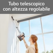 LG OFFERTA Lavasciuga + Aspirapolvere: Lavasciuga slim 8,5/5kg AI DD + CordZero™ A9K Ultra Kompressor™ 200 W, 120 min, F2DV9S8H2E.ULTRA1B