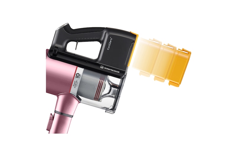 LG CordZero™ A9K Ultra | Aspirapolvere Kompressor™ 200 W, 120 min | 4 spazzole + 4 accessori, Wi-Fi | Rosa, A9K-ULTRA1P
