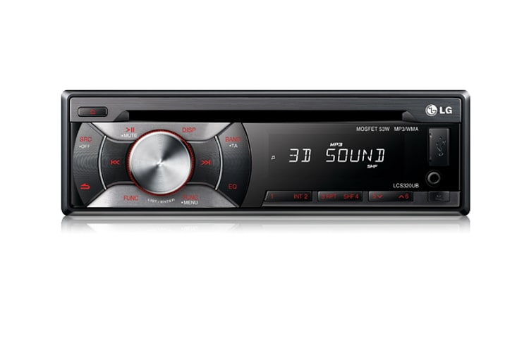 Vista frontale di LCS320UB - Ascolta la musica da USB o CD LCS320UB