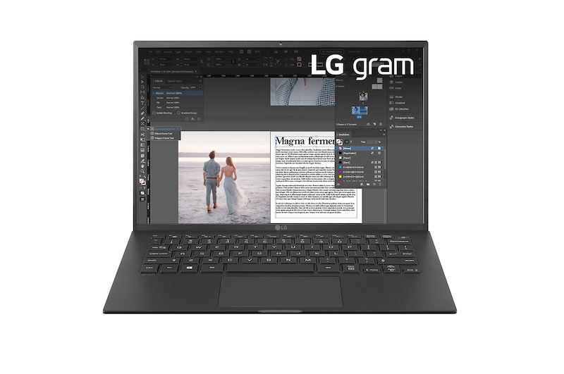 LG gram Notebook 14" 16:10 Intel i5 8GB 999g, 14Z90P-G.AP55D