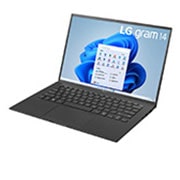 LG gram 14ZB90R | Notebook Ultraleggero con Windows 11 Home | 14", Intel® Core™ i5, 16GB RAM, SSD 512GB, Obsidian Black, 14ZB90R-G