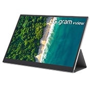 LG gram +view | Monitor Portatile da 16" | IPS 16:10 con risoluzione 2.5K e connessione USB-C, 16MQ70.ASDWU