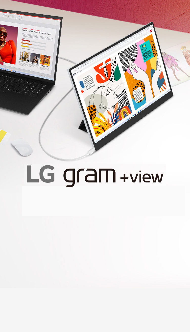 LG gram +view